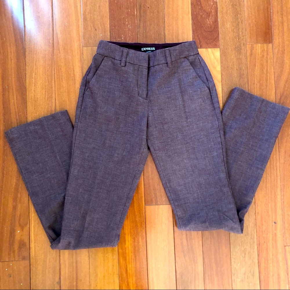 Express Columnist warm reddish purple pants